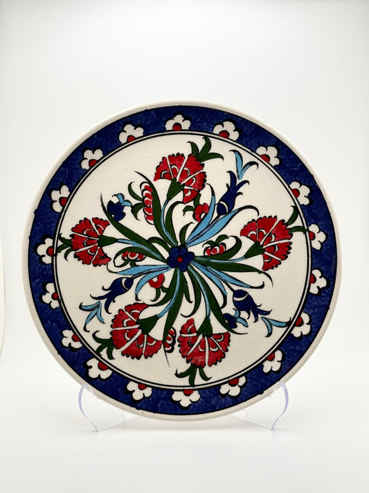 Food Safe | 8 Inch Iznik Plate