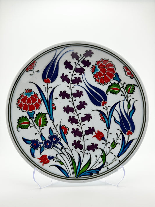Food Safe | 8 Inch Iznik Plate