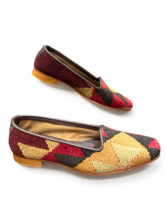 Women’s Kilim Loafers Size 40