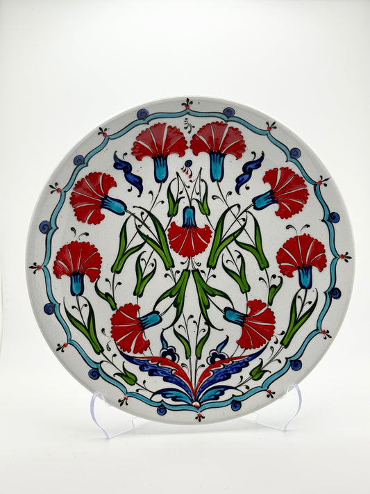 Food Safe | 12 Inch Iznik Plate