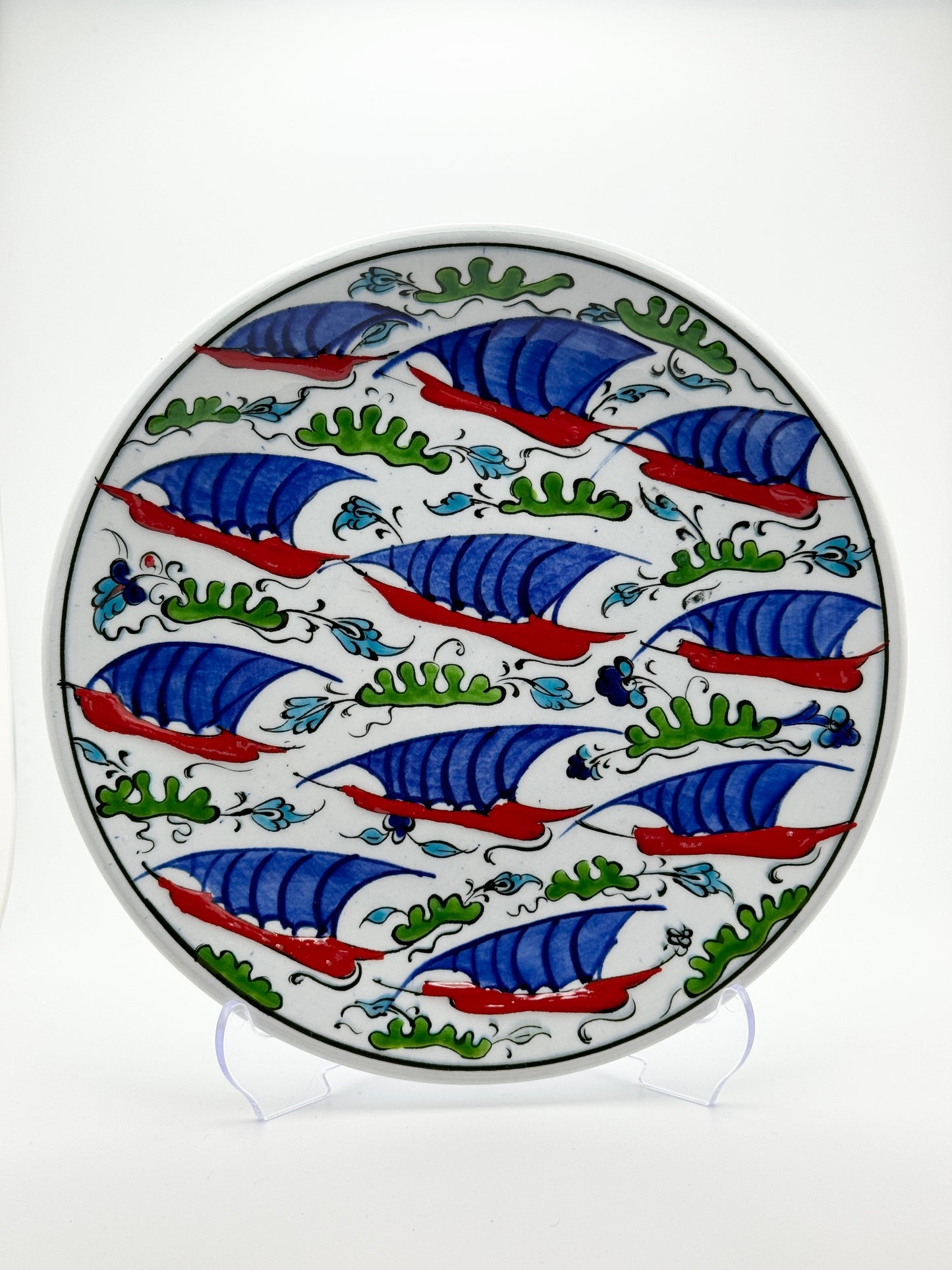 Food Safe | 8 Inch Iznik Plate
