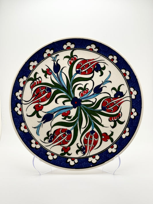 Food Safe | 8 Inch Iznik Plate